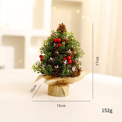 Mini Árvore de Natal Decorativa para Mesa