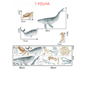 Decoração de Parede Fundo do Mar