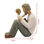 Escultura Pai e Filho