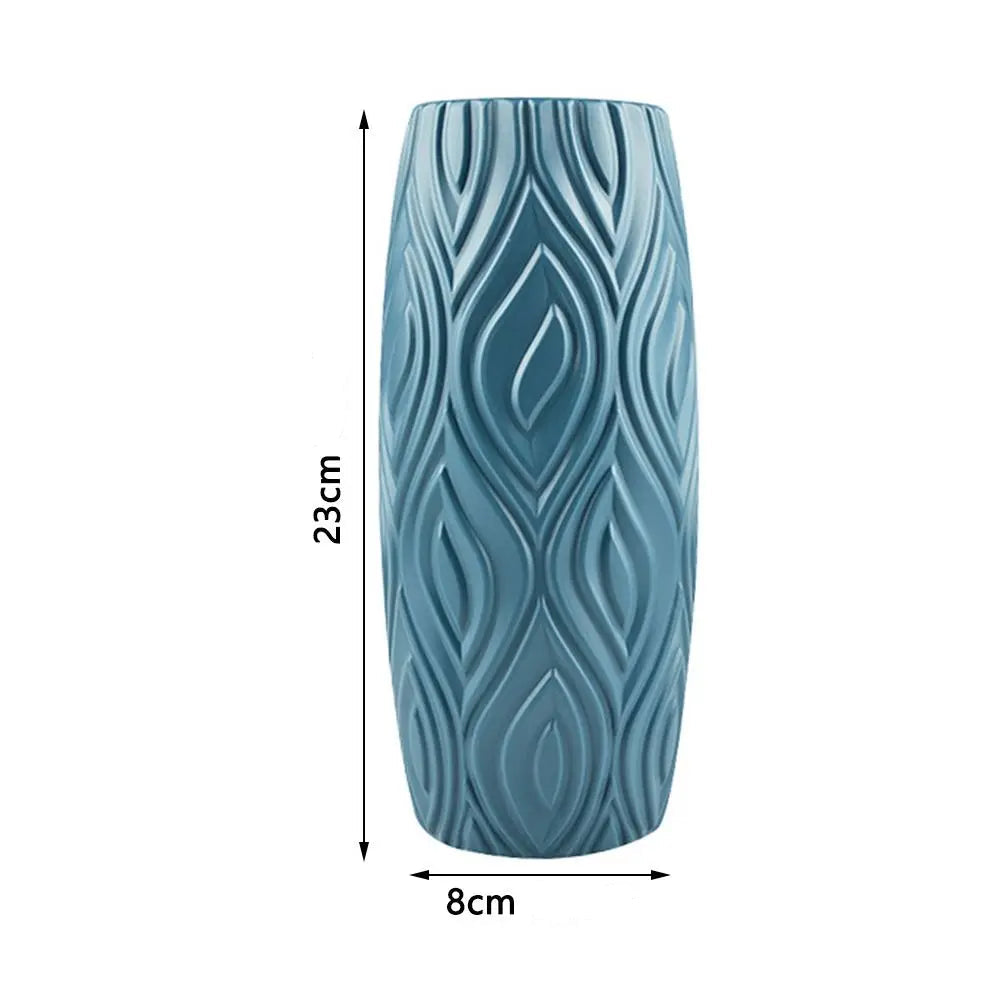 Vaso Decorativo de Plástico Inquebrável