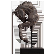 Escultura Decorativa Cabeça de Cavalo em Resina