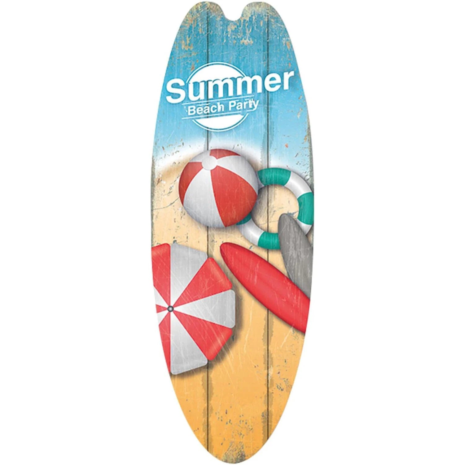 Prancha de surf parede pendurado sinal de madeira decoração de praia verão temático tropical bar decoração de parede bem-vindo ao paraíso sinal de porta para casa quarto