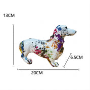 Estátua Cachorros Grafitados