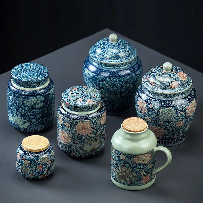 Recipientes em Porcelana Chinesa