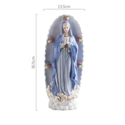 Réativa cerâmica personagem escultura cristão católico madonna jesus igreja personagem estátua decoração para casa