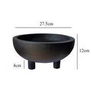 Wabi vento paulownia placa de madeira decoração para casa ornamento palete de madeira placa de armazenamento homestay madeira maciça placa de frutas de alta qualidade