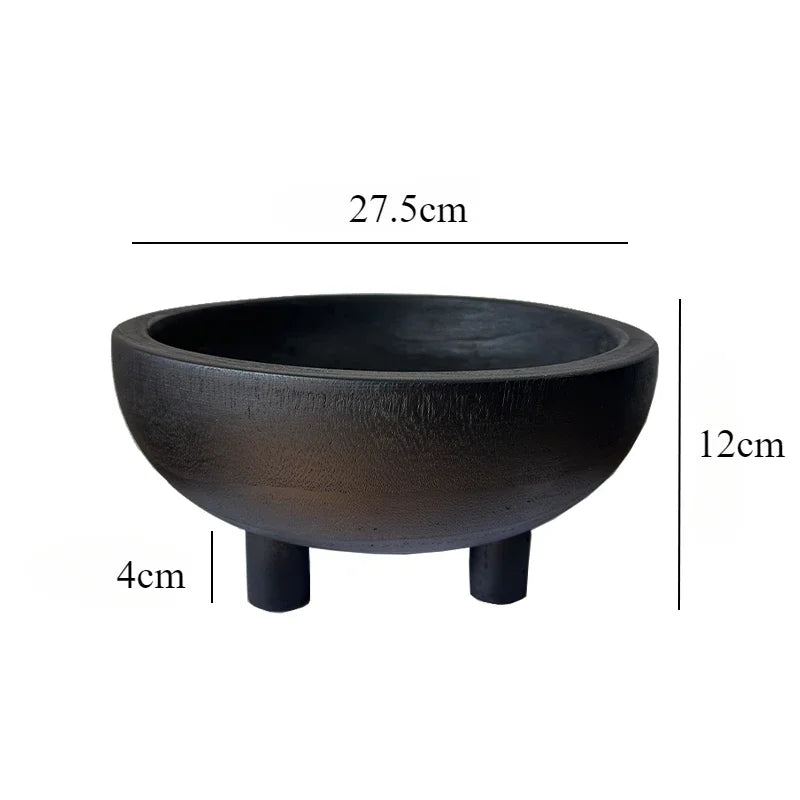 Wabi vento paulownia placa de madeira decoração para casa ornamento palete de madeira placa de armazenamento homestay madeira maciça placa de frutas de alta qualidade