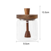 Meleira de Vidro e Madeira