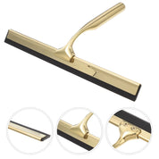 Rodo de silicone multiuso, raspador de parede, alça de aço inoxidável, limpador com gancho para cozinha, banheiro, janela, vidro limpo