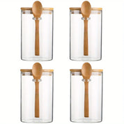 Conjunto de Potes Herméticos com Colher