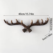 Gancho de Parede Chifre Estiloso