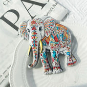 1pc boêmio elefante geladeira ímã criativo geladeira ímã adesivos cozinha e decoração de casa diy acessórios magnéticos