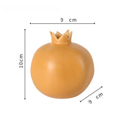 Morandi colorido cerâmica romã ornamentos quarto casa sala de estar atmosfera criativa diversão decoração frutas estilo minimalista