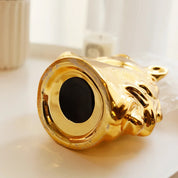 Nordic ins bonito cerâmica unicórnio banco poupança dinheiro moeda caixa de dinheiro crianças brinquedo presentes estatuetas animais