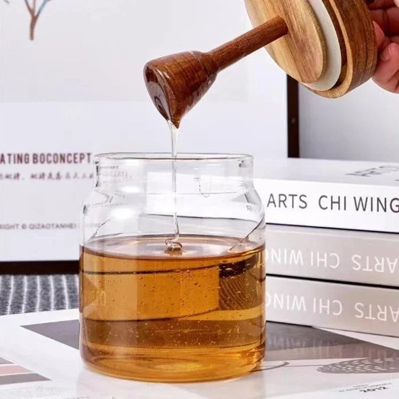 Meleira de Vidro e Madeira