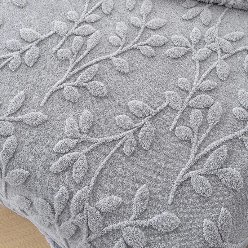 Cobertor grosso de lã para cama ou sofá Cobertor de pelúcia macia, Single ou Queen, Super King