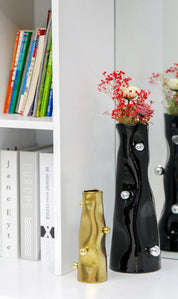 Vaso de cerâmica esfera geométrica irregular vaso de flores porcelana artefato arranjo de flores decoração para casa acessórios vasos