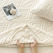 Capa  com Elástico em Tecido de Pelúcia  Para Colchão