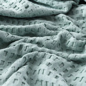 Cobertor térmico de algodão puro premium, cobertor térmico macio e confortável, leve, colchas para todas as estações