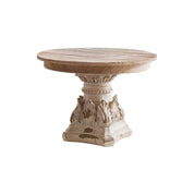 Carrinho De Exibição De Bandeja De Frutas De Madeira Enfeites De Casamento Risers Brancos Resistiu, Coluna De Escultura, Carrinho De Exibição De Sobremesa