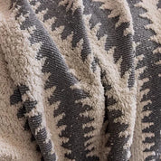 Engrossar cobertor de chenille clássico preto listra sofá cobertor verão antiderrapante cobertor escritório nap xale almofada capas de sofá