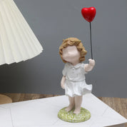 Estatueta Menina com Balão