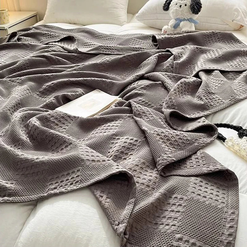 Cobertor de Algodão Musselina para Verão