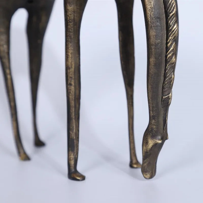 Escultura Cavalo em Ferro