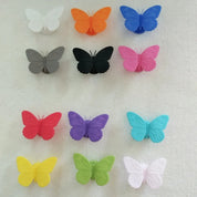 Conjunto de 10 Marcadores Borboleta Para Copo