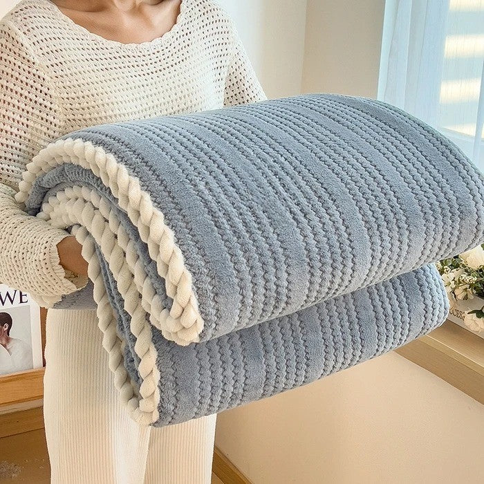 Cobertor Conforto Listrado