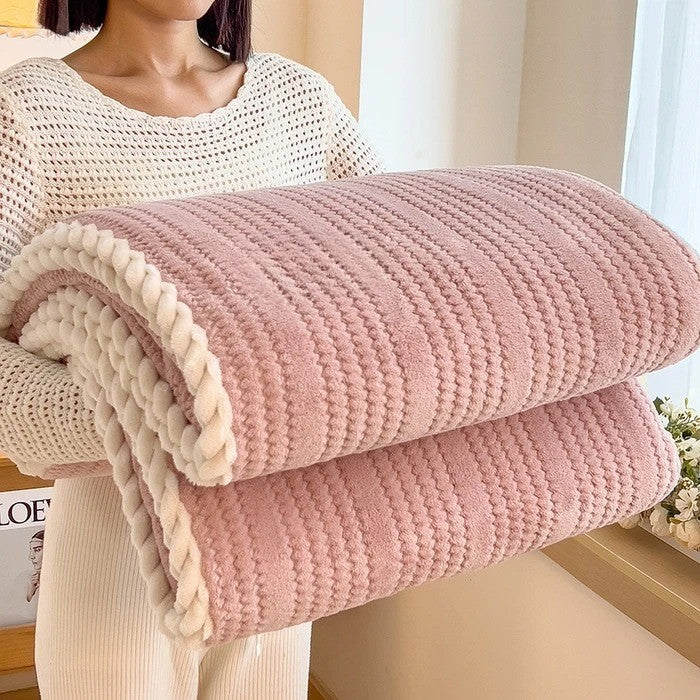 Cobertor Conforto Listrado