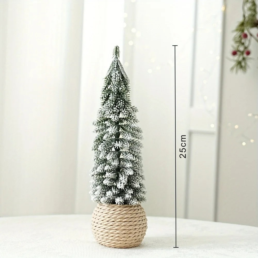 Mini Árvores de Natal Decorativas para Mesa