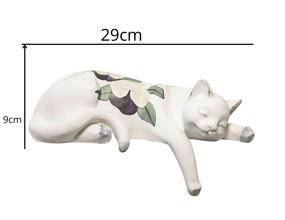 Estatueta Gato Relax