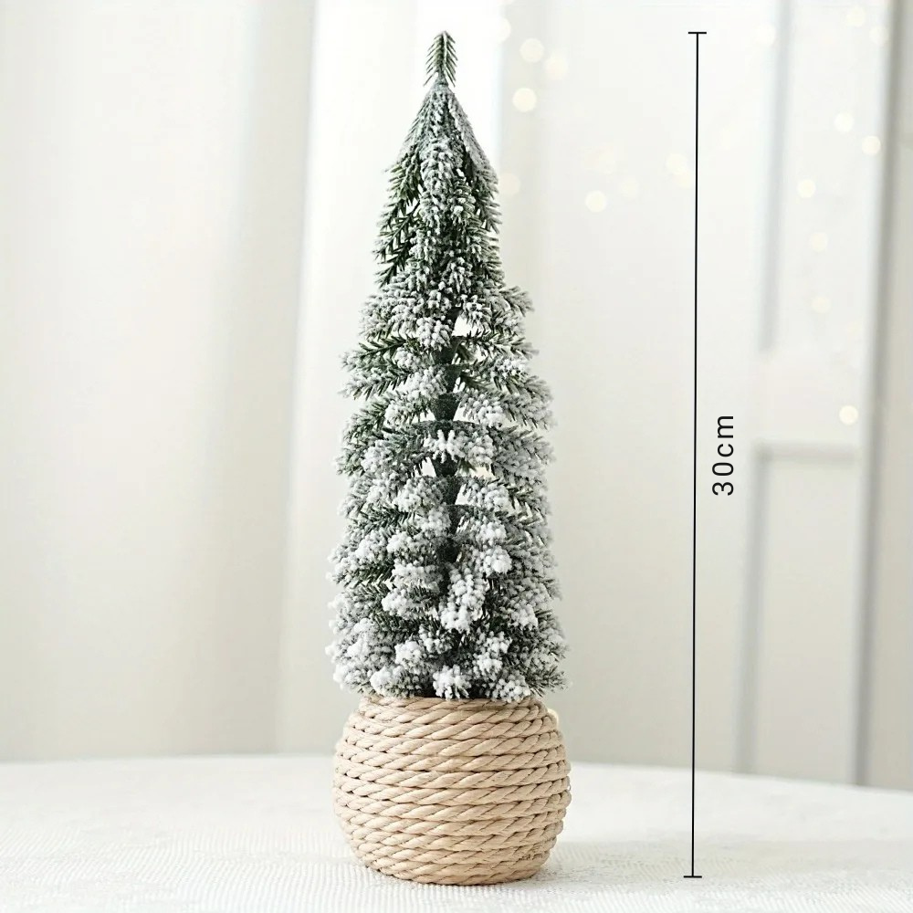 Mini Árvores de Natal Decorativas para Mesa