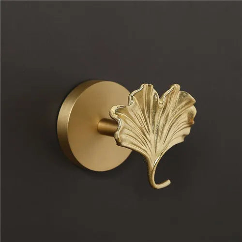 No Drilling Wall-mounted Brass Hook, Toalha Gancho, Banheiro, Roupas, Casaco, Quarto, Sala de estar, Acessórios de cozinha