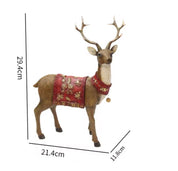 Estatueta Decorativa de Rena - Charme e Elegância Atemporal