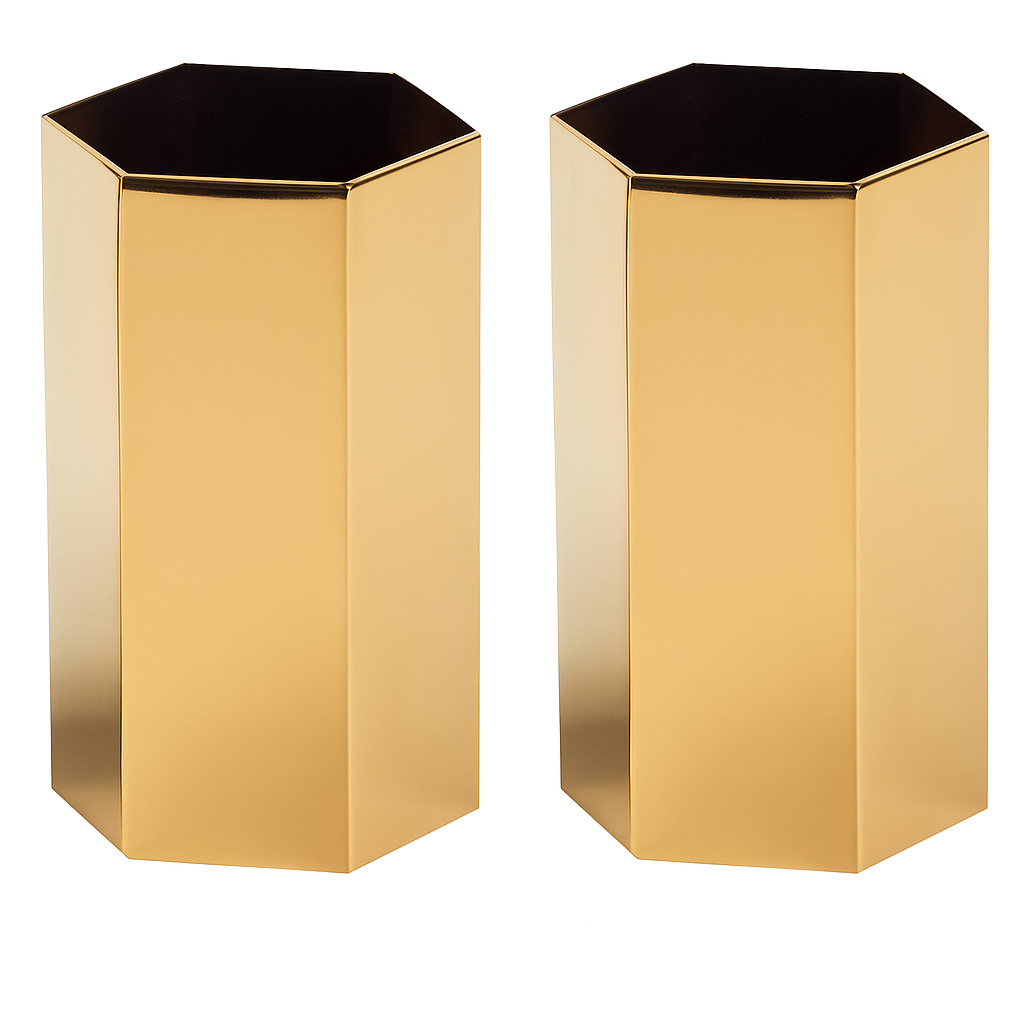 Porta Caneta Dourado