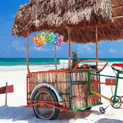 Placa decorativa de madeira temática do verão, Flip Flops, Sorvete, Porta Pendurado Pingentes, Bem-vindo Olá Verão, Happy Hawaii Party