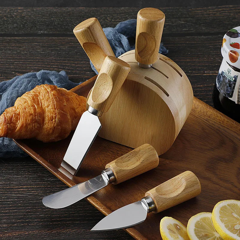 Conjunto de Facas Para Queijo