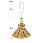 1pc borlas pendurado decoração artesanato franja de seda borla chaveiros escova diy decoração para sacos portas cortina marcadores chaves