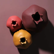 Morandi colorido cerâmica romã ornamentos quarto casa sala de estar atmosfera criativa diversão decoração frutas estilo minimalista