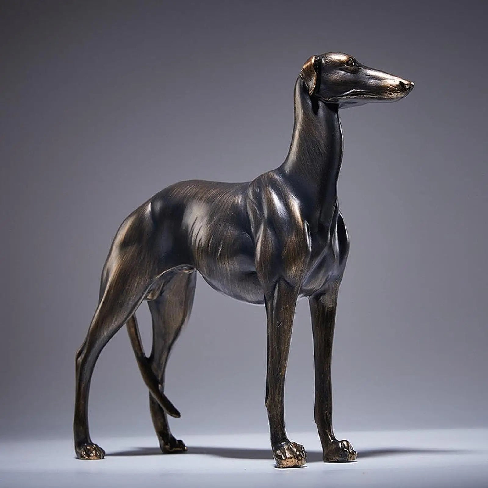 Escultura Cachorro em Resina