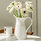 Vaso Decorativo de Cerâmica Estilo Francês