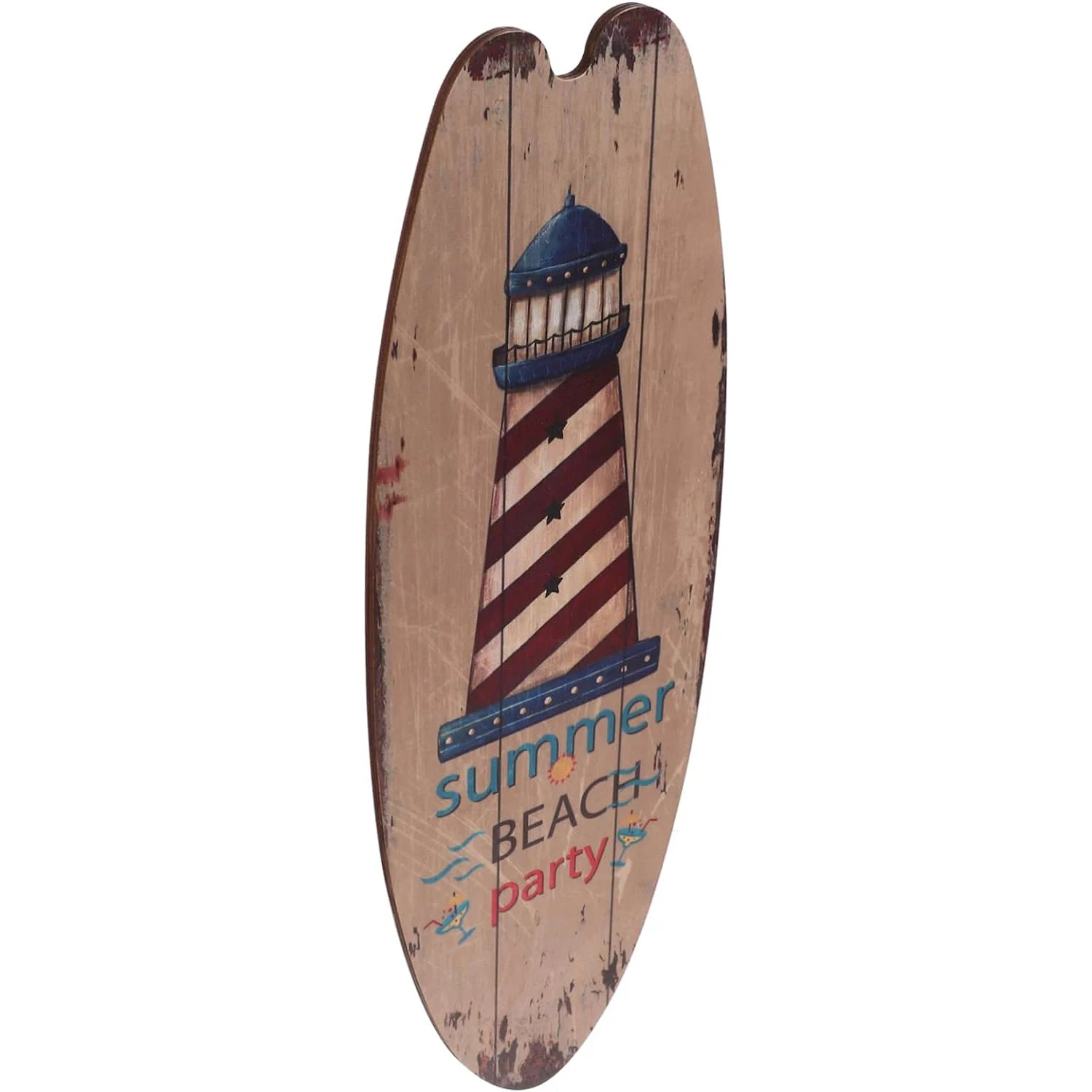 Prancha de surf parede pendurado sinal de madeira decoração de praia verão temático tropical bar decoração de parede bem-vindo ao paraíso sinal de porta para casa quarto