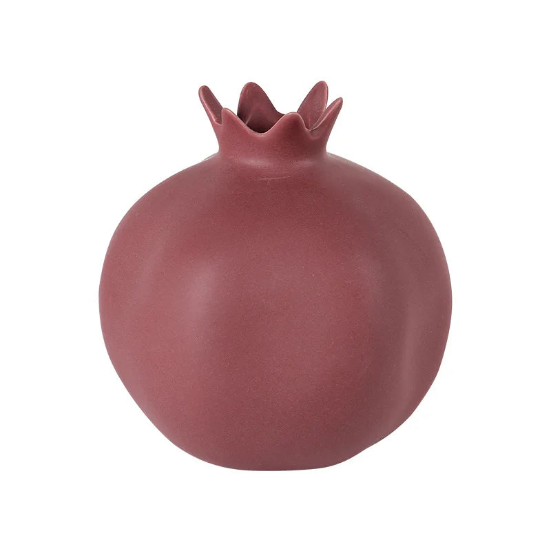 Morandi colorido cerâmica romã ornamentos quarto casa sala de estar atmosfera criativa diversão decoração frutas estilo minimalista