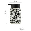 Garrafa De Cerâmica De Estilo Europeu para Loção, Recipiente De Espuma, Casa E Hotel Shampoo, Garrafa De Armazenamento De Água De Limpeza, Acessórios Do Banheiro