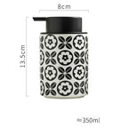 Garrafa De Cerâmica De Estilo Europeu para Loção, Recipiente De Espuma, Casa E Hotel Shampoo, Garrafa De Armazenamento De Água De Limpeza, Acessórios Do Banheiro