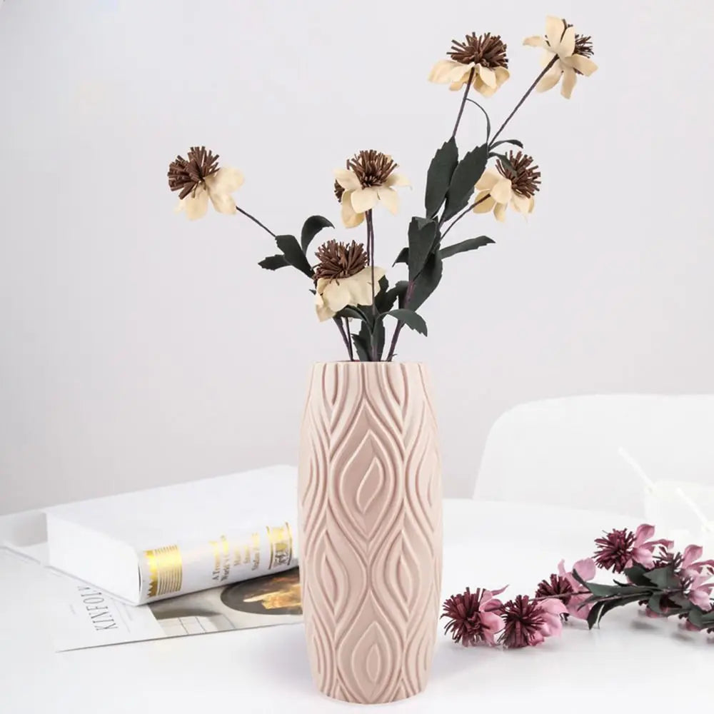 Vaso Decorativo de Plástico Inquebrável