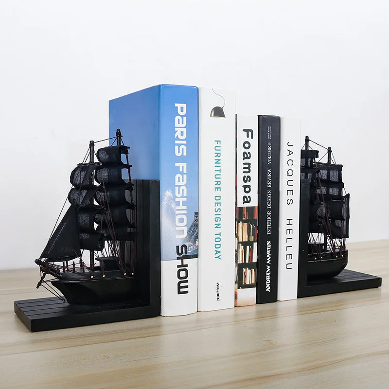 Suporte Para Livros Navio