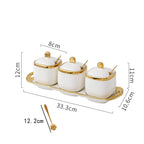 Frasco de Cerâmica Luxo para Condimentos